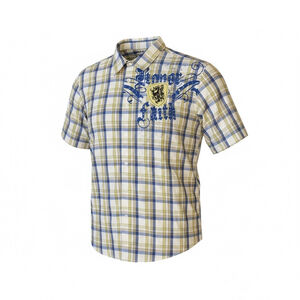 Attitude Gold Mens 5XL Plaid Shirt